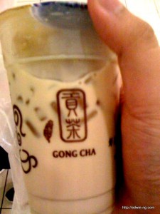 Gong Cha's Milk Tea :)